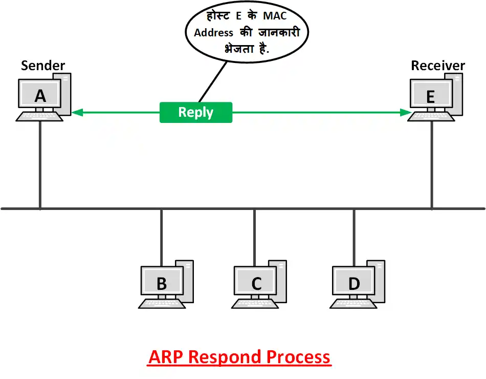 ARP Respond Process Hindi