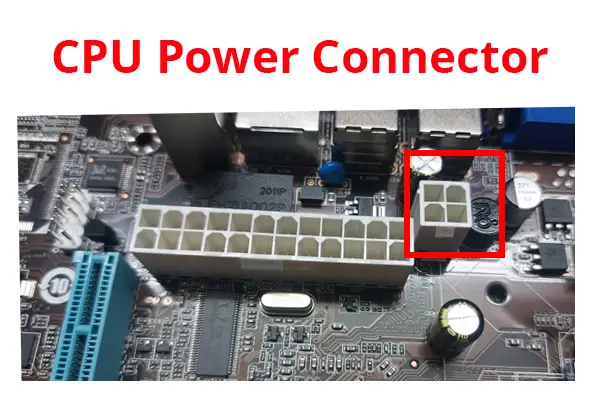 cpu power connector in hindi