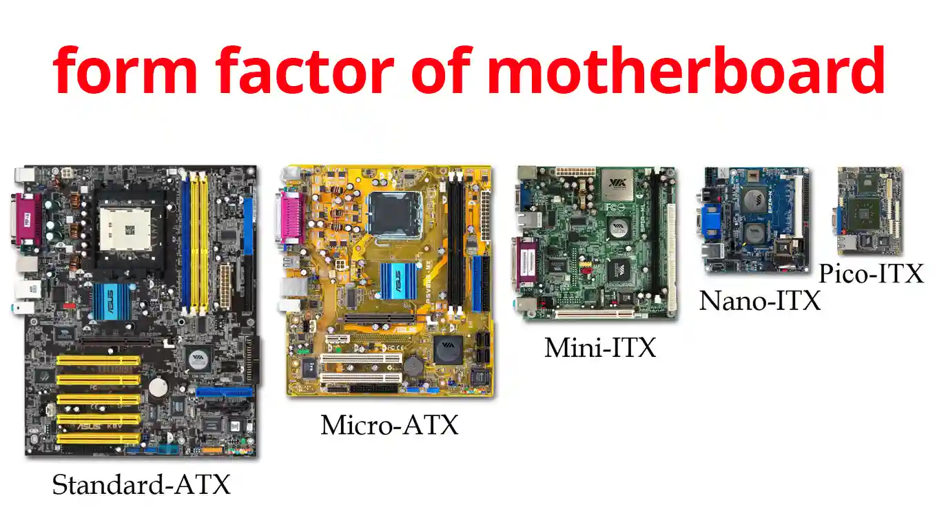 form factor of motherboard in hindi